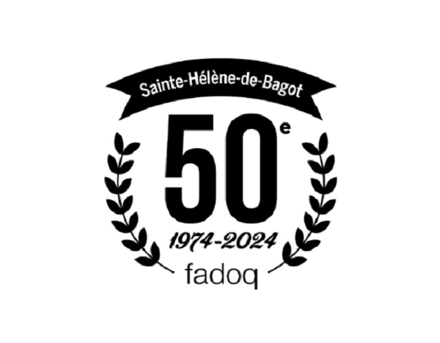 FADOQ de Sainte-Hélène-de-Bagot - 50e anniversaire - Le dimanche 26 mai 2024