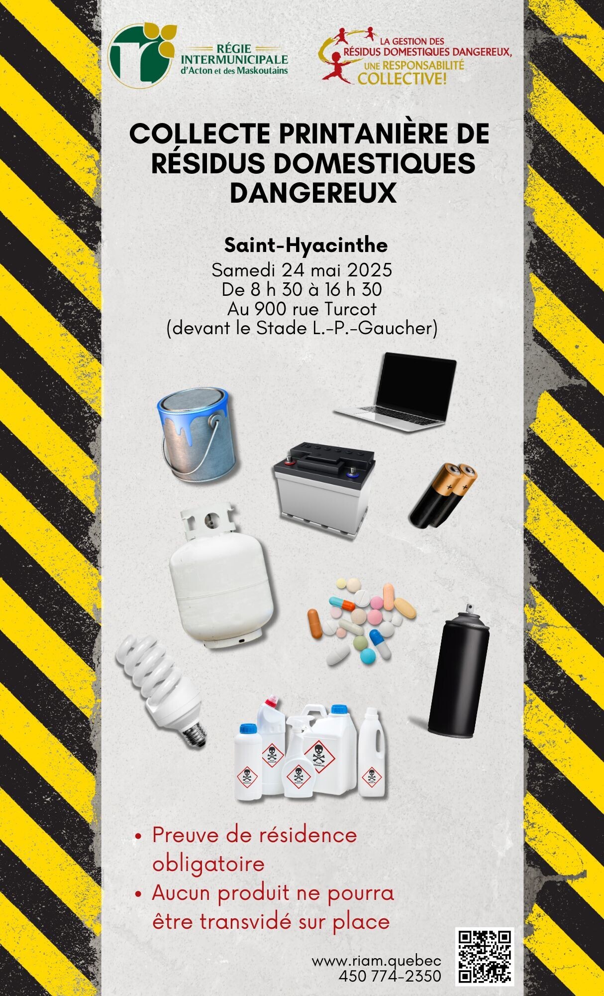 Affiche collecte RDD