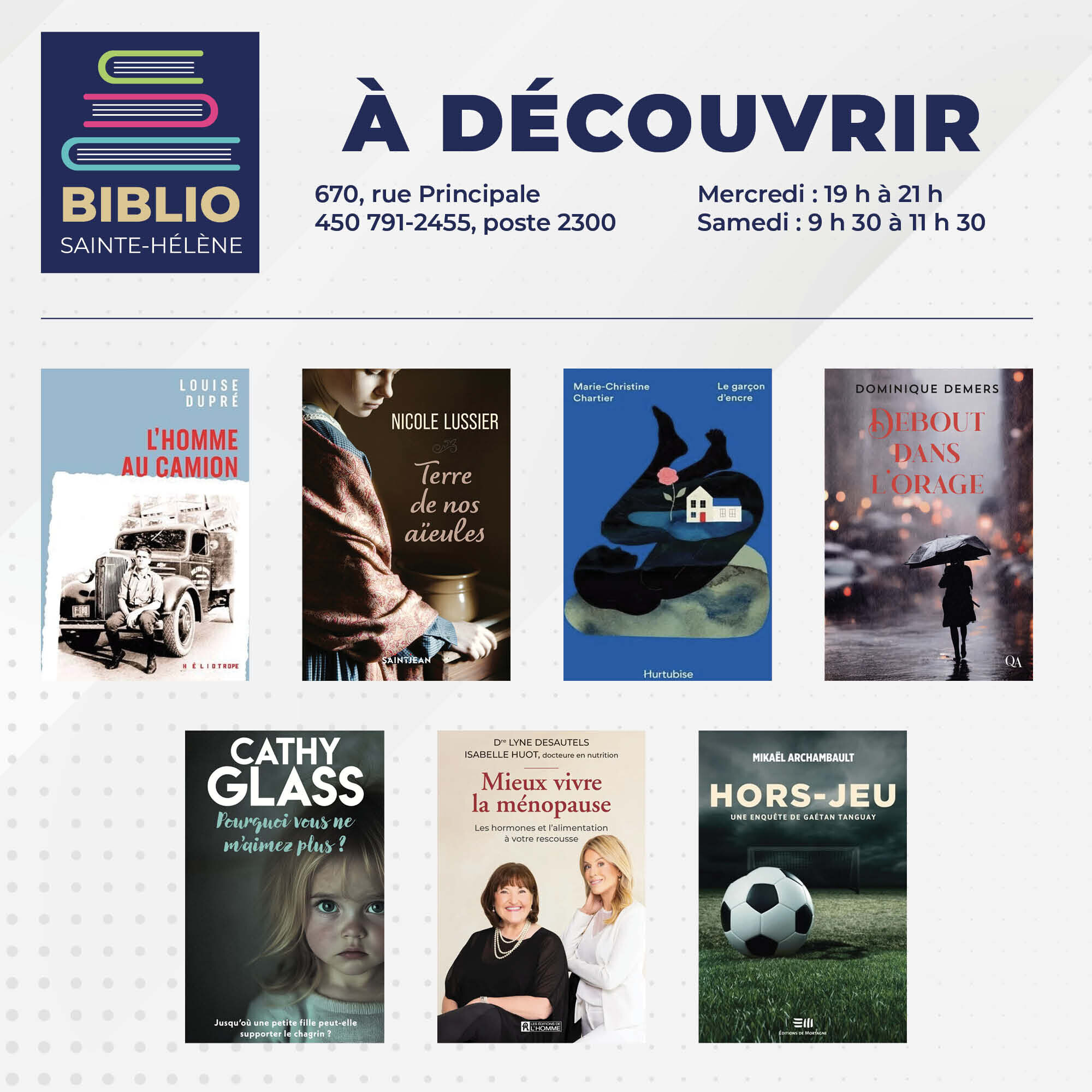 Biblio - pub 2 mai 2025