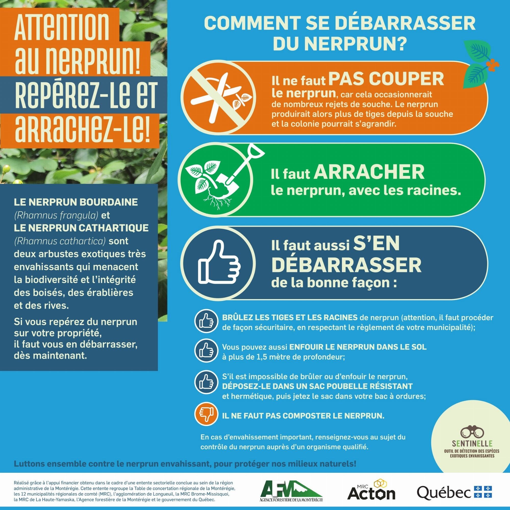 Affiche comment s'en débarasser