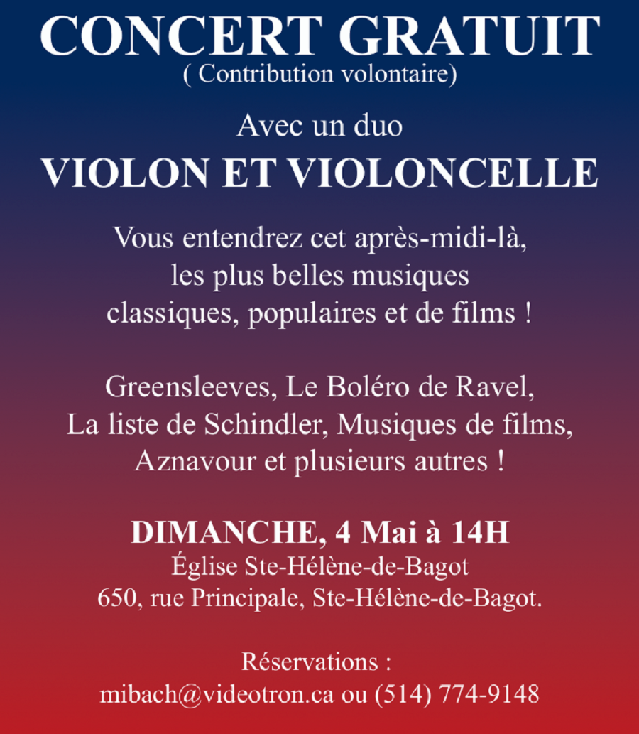 Affiche concert