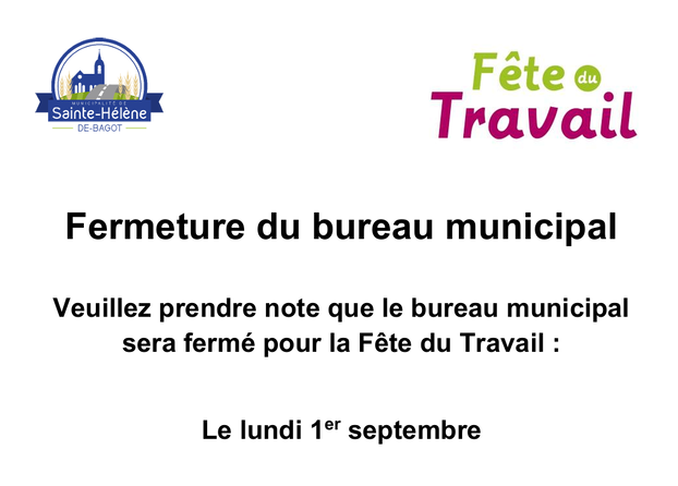 Texte_Fermeture bureau