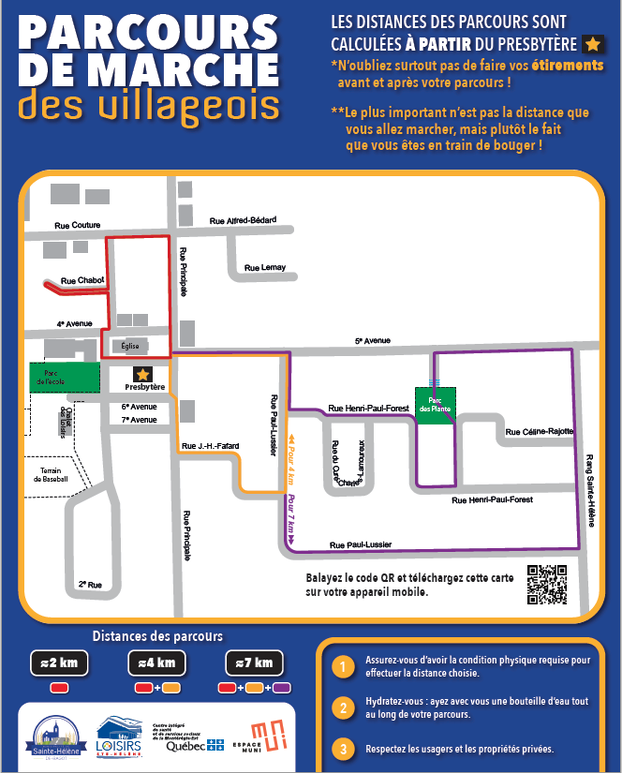Parcours de marche