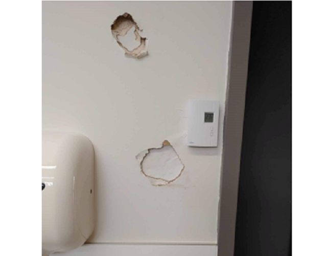 Fête nationale de Sainte-Hélène 2023 - Vandalisme