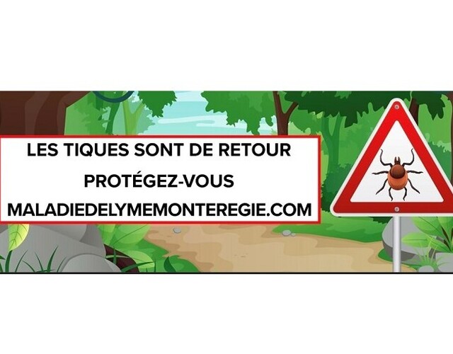La maladie de Lyme est présente partout en Montérégie