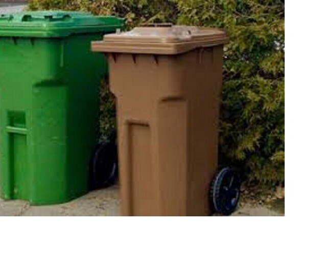 Les bacs verts et bruns ne déménagent pas