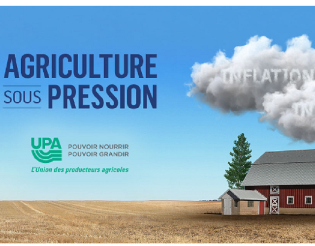 UPA - Agriculture sous pression : Inflation et taux d'intérêt
