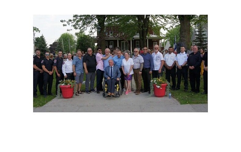 Inauguration du parc Réal-Godin