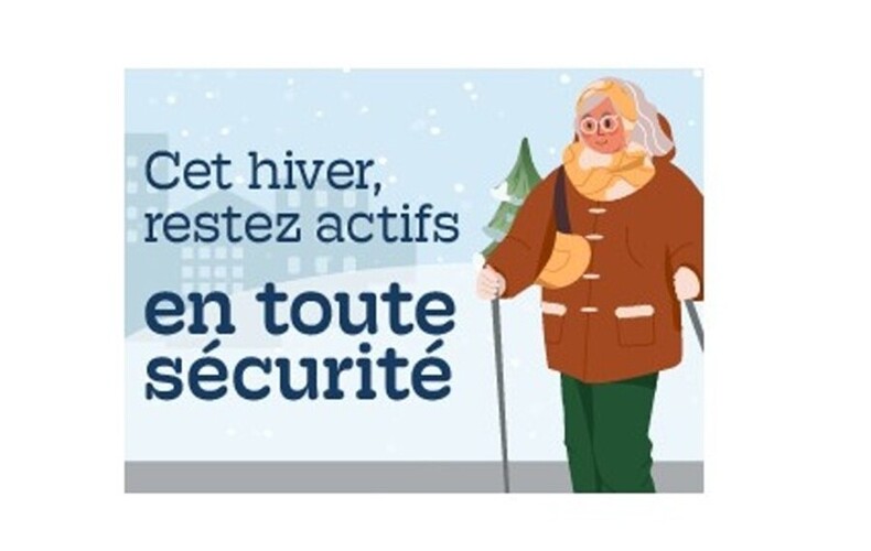 Mobilité hivernale sécuritaire : Des conseils pour rester actif