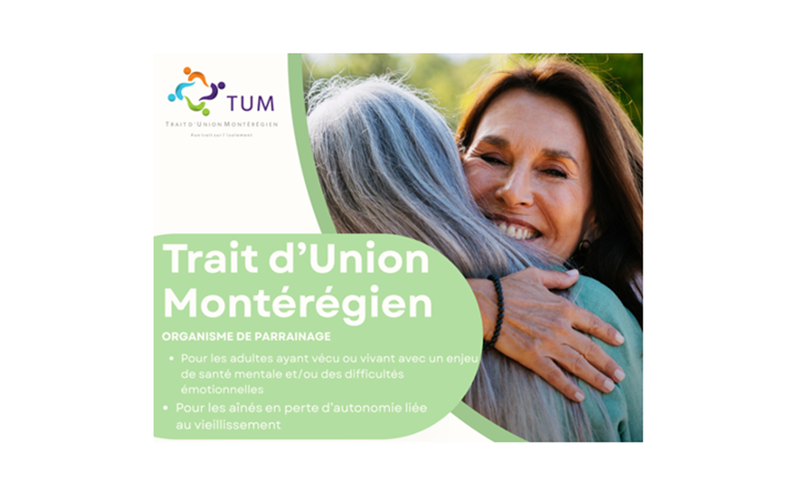 Trait d'Union Montérégien - Recherche des bénévoles