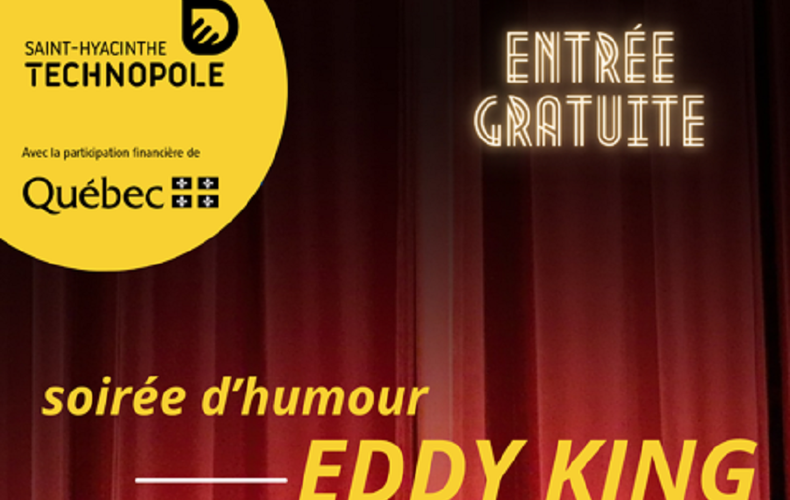 Spectacle d'humour gratuit avec Eddy King
