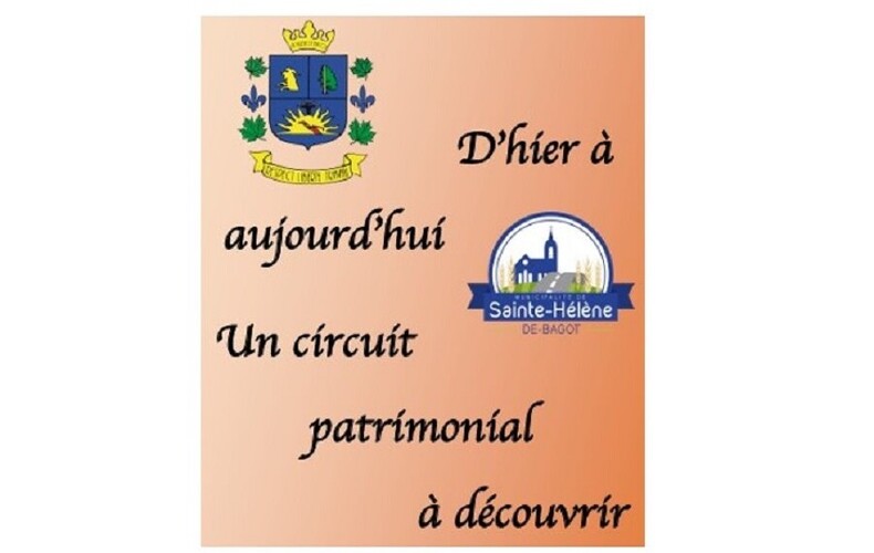 Les panneaux du circuit patrimonial et les fanions ont été installés