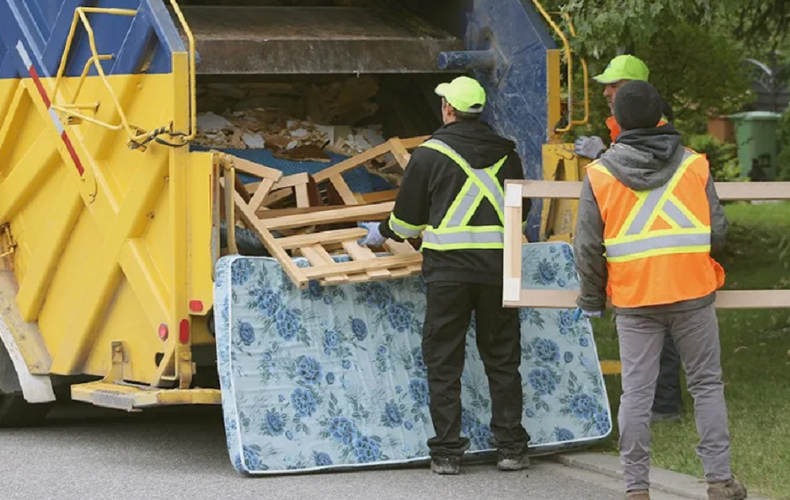Première collecte de gros rebuts à Sainte-Hélène-de-Bagot