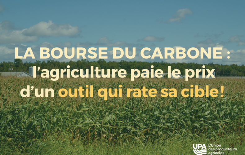 UPA - Bourse du carbone