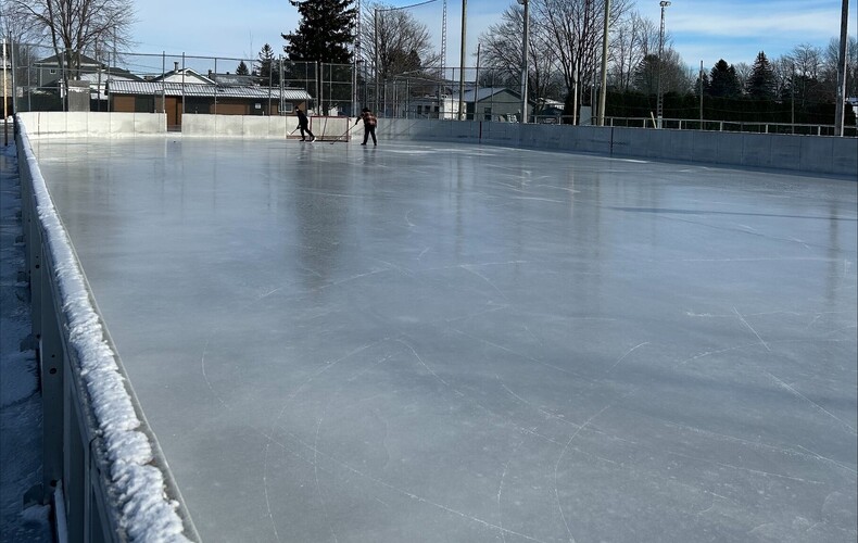 Fermeture de la patinoire