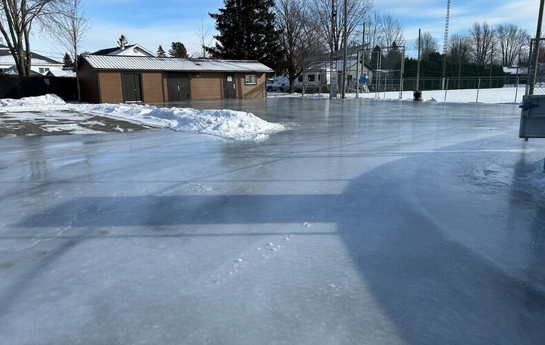 La patinoire est ouverte!
