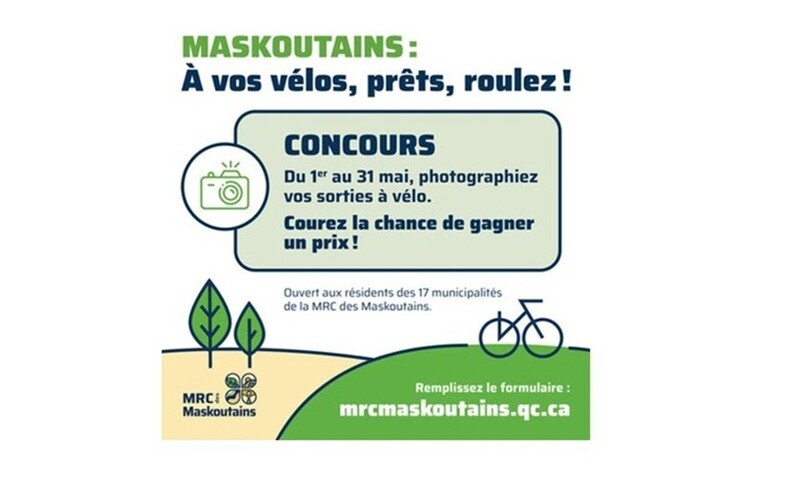 MRC des Maskoutains : Mois du vélo - Participez à notre concours