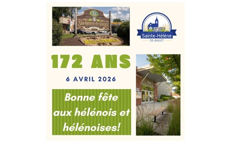 Bonne fête Sainte-Hélène-de-Bagot