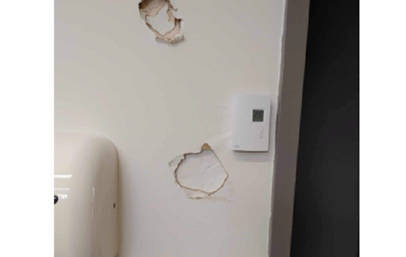 Fête nationale de Sainte-Hélène 2023 - Vandalisme