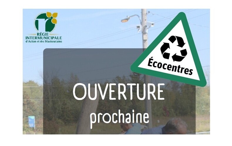 Ouverture des écocentres et les plastiques jamais dans mon bac brun