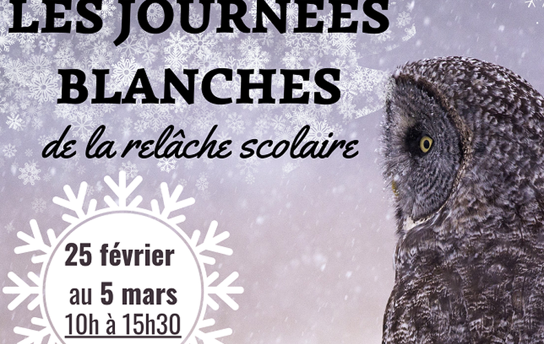 Les journées blanches de la relâche scolaire