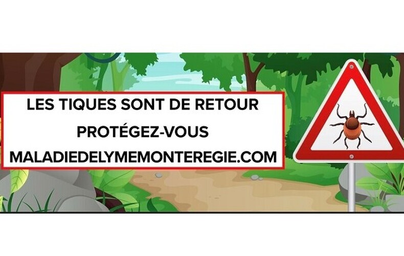 La maladie de Lyme est présente partout en Montérégie