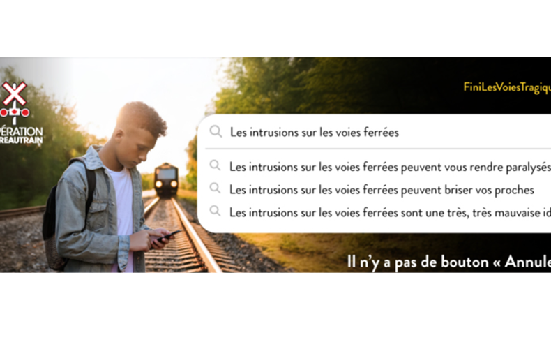 La semaine de la sécurité ferroviaire se déroule du 15 au 21 septembre 2025