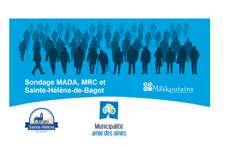 Sondage MADA, MRC, et Sainte-Hélène-de-Bagot
