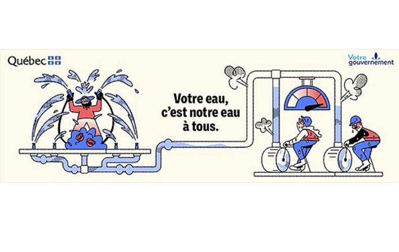 Aidez-nous à diminuer notre consommation d'eau