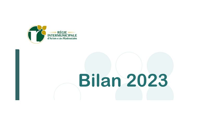 Bilan 2023 - La Régie intermunicipale d'Acton et des Maskoutains mise sur la sensibilisation!