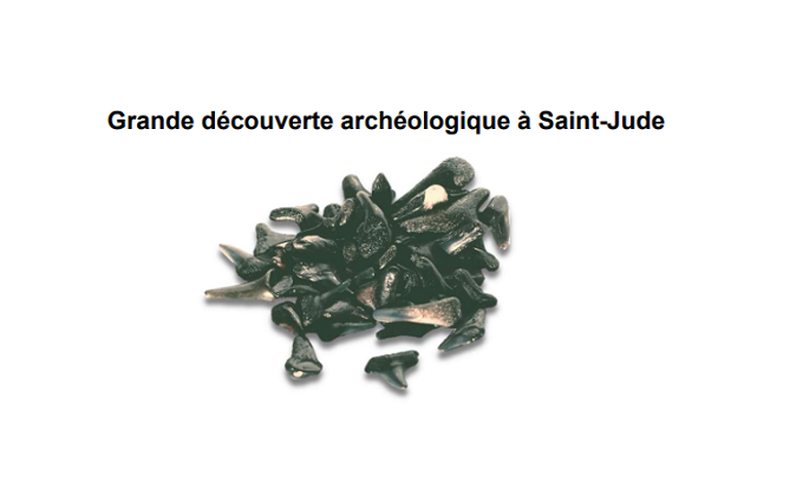 Grande découverte archéologique à Saint-Jude