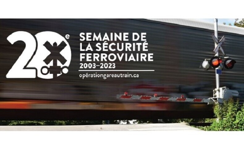 La semaine de la sécurité ferroviaire se déroule du 18 au 24 septembre 2023