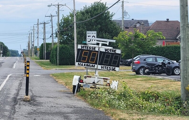 Problème de vitesse sur certains axes du village - Des actions mises en place
