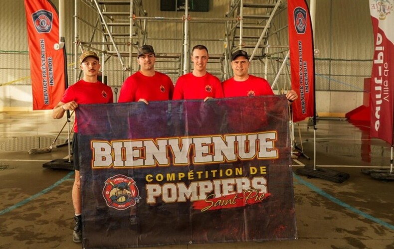 Compétition de pompiers de Saint-Pie