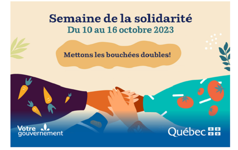 Semaine de la solidarité - Du 10 au 16 octobre 2023