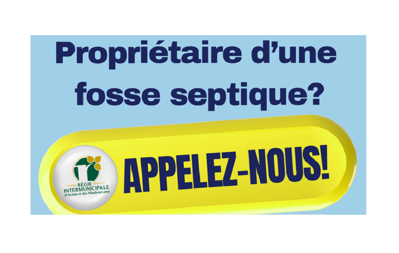 Vous avez une fosse septique?