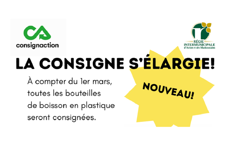 RIAM - Depuis le 1er mars, la consigne s'est élargie