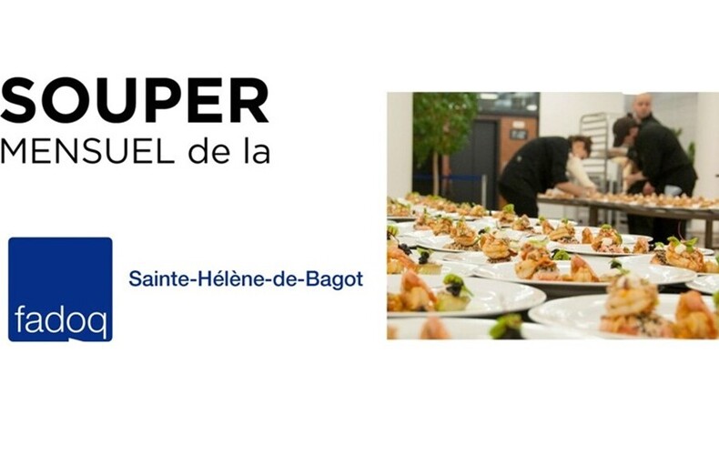 FADOQ - Souper mensuel - Jeudi 22 janvier 2026