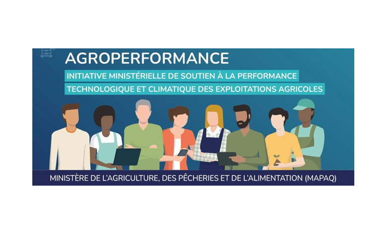MAPAQ - AgroPerformance : Une initiative ministérielle qui aidera l'acquisition d'équipements agricoles