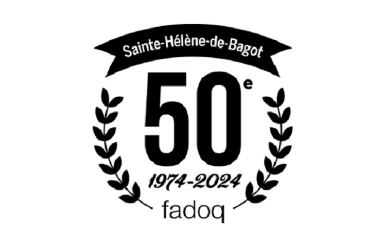 FADOQ de Sainte-Hélène-de-Bagot - 50e anniversaire - Le dimanche 26 mai 2024